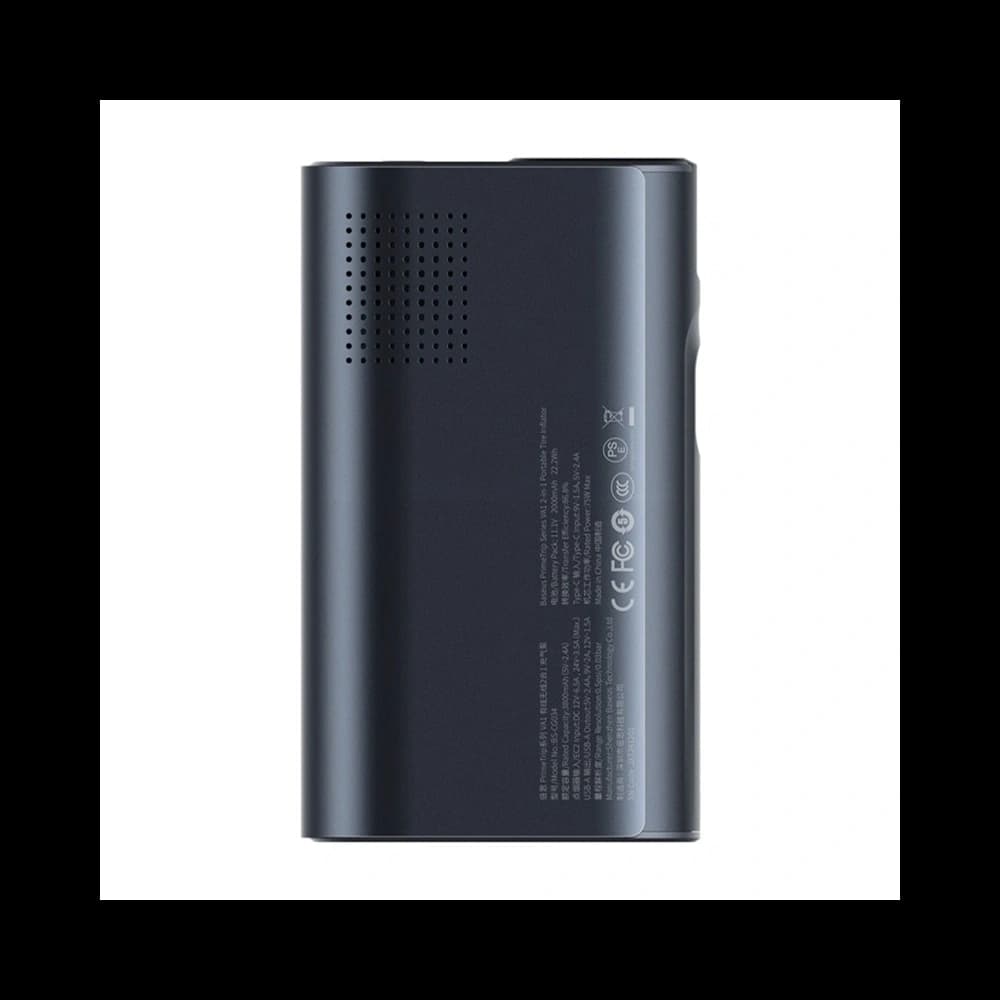 Baseus PrimeTrip VA1 2-in-1 Pump with Flashlight Black - 7