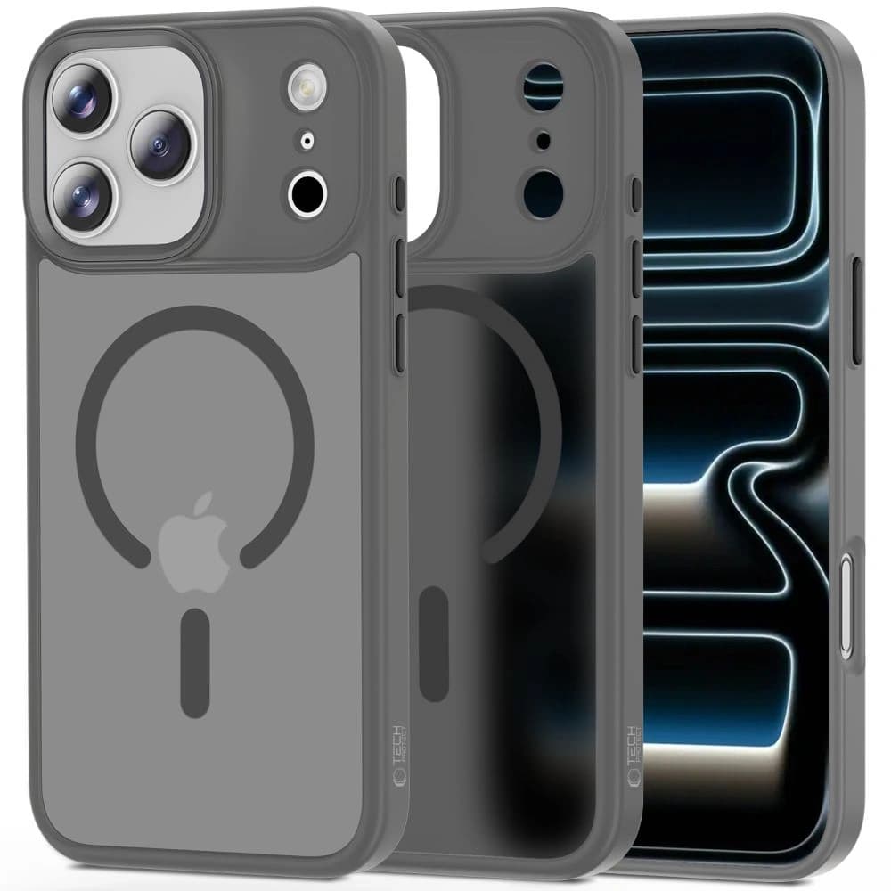 Tech-Protect Magmat MagSafe Apple iPhone 17 Pro Max Gri Creion Mat - 1