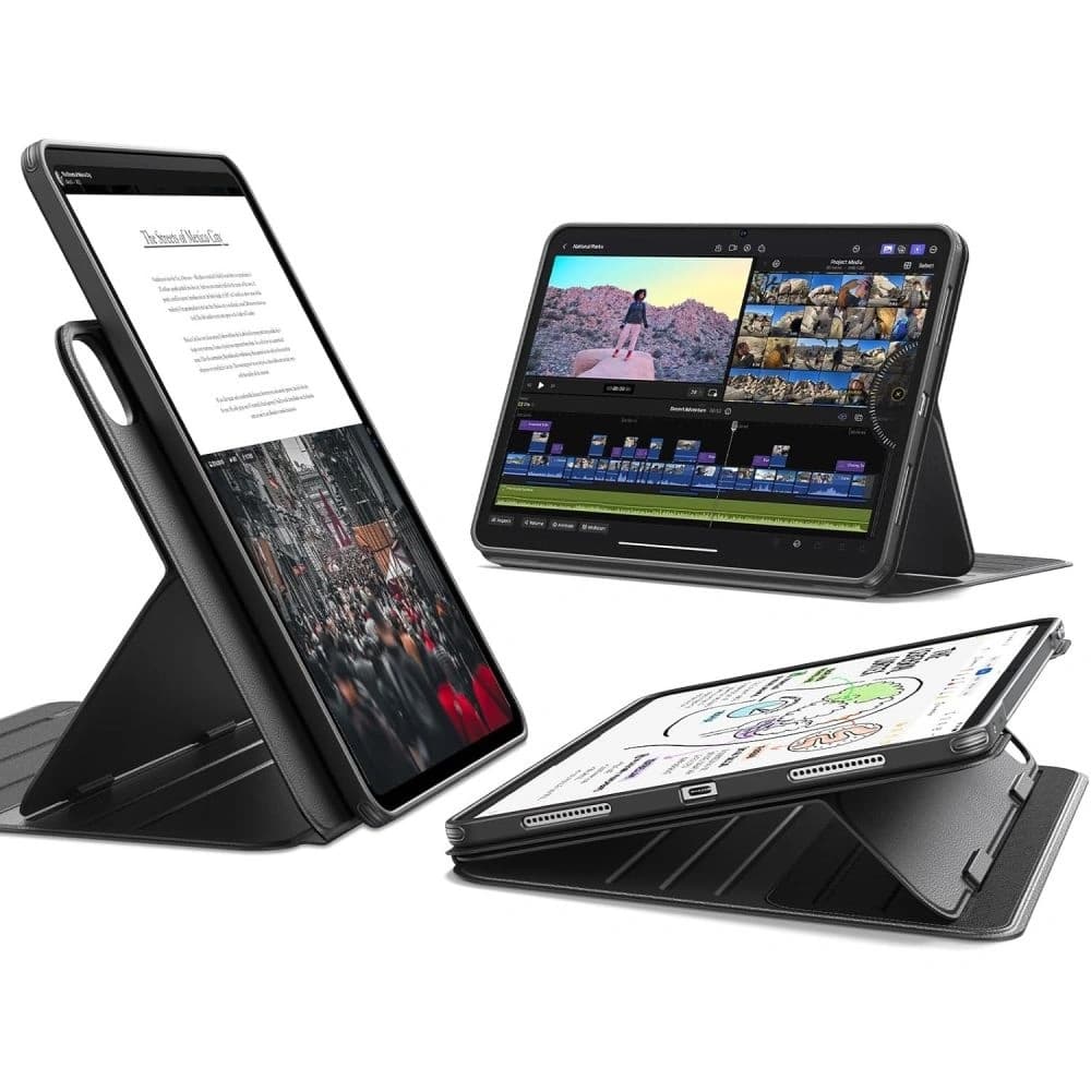 ESR Flip Hybrid Apple iPad Pro 13” 2024/2025 Negru - 1