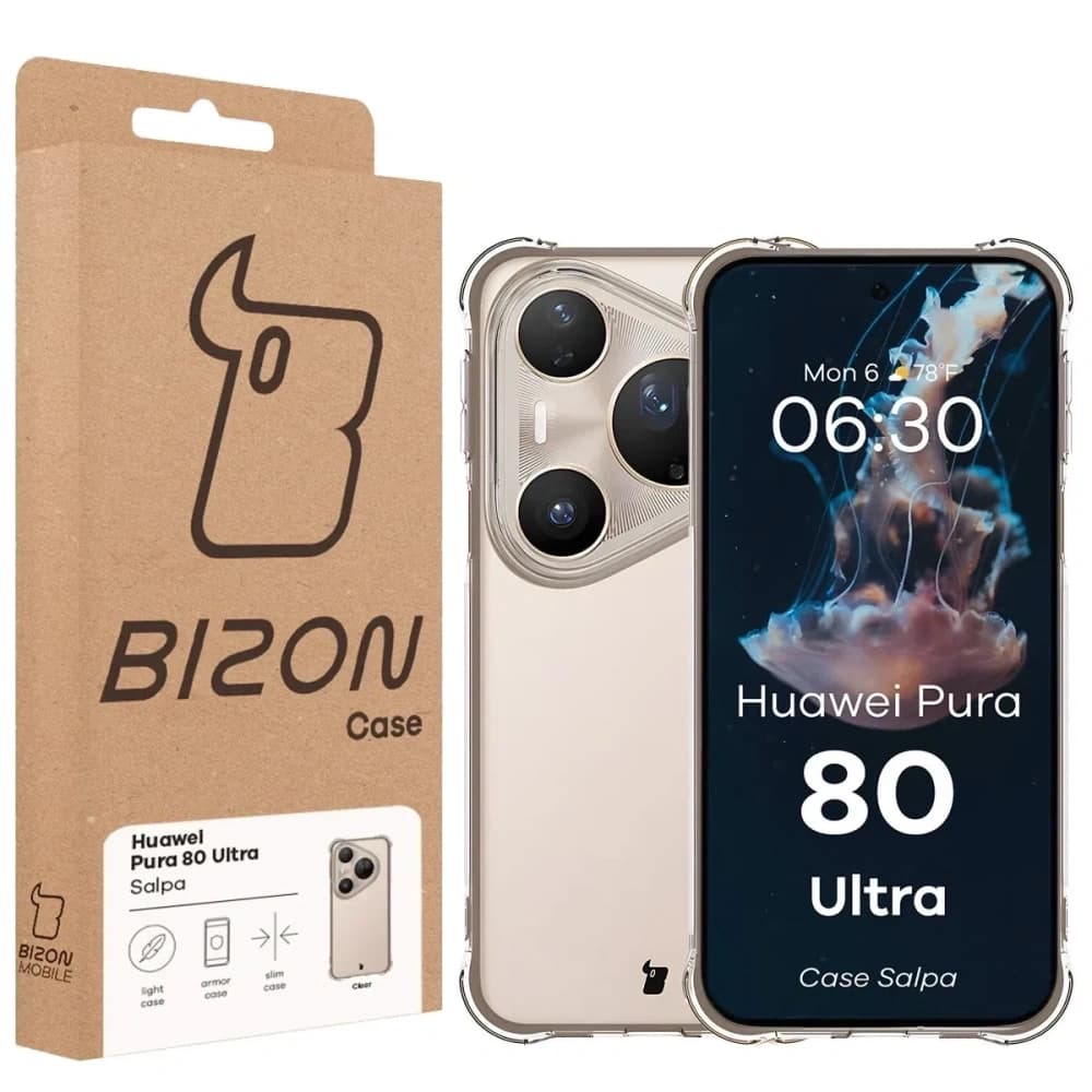 Husa Bizon Salpa Huawei Pura 80 Ultra clară - 7