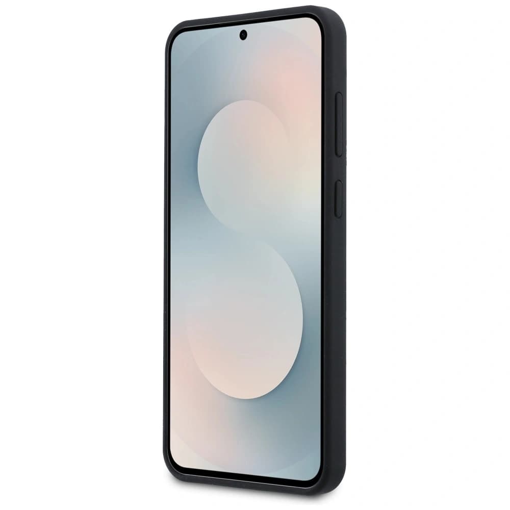 Karl Lagerfeld Silikon Karl&Choupette Köpfe MagSafe Samsung Galaxy S25 FE schwarz - 5