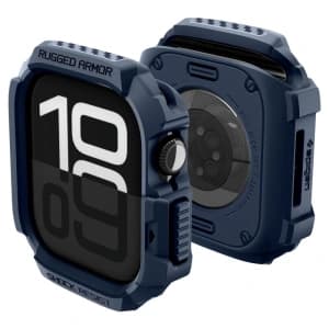 Spigen Rugged Armor V2 Apple Watch 10 / 11 42mm Tengerészkék