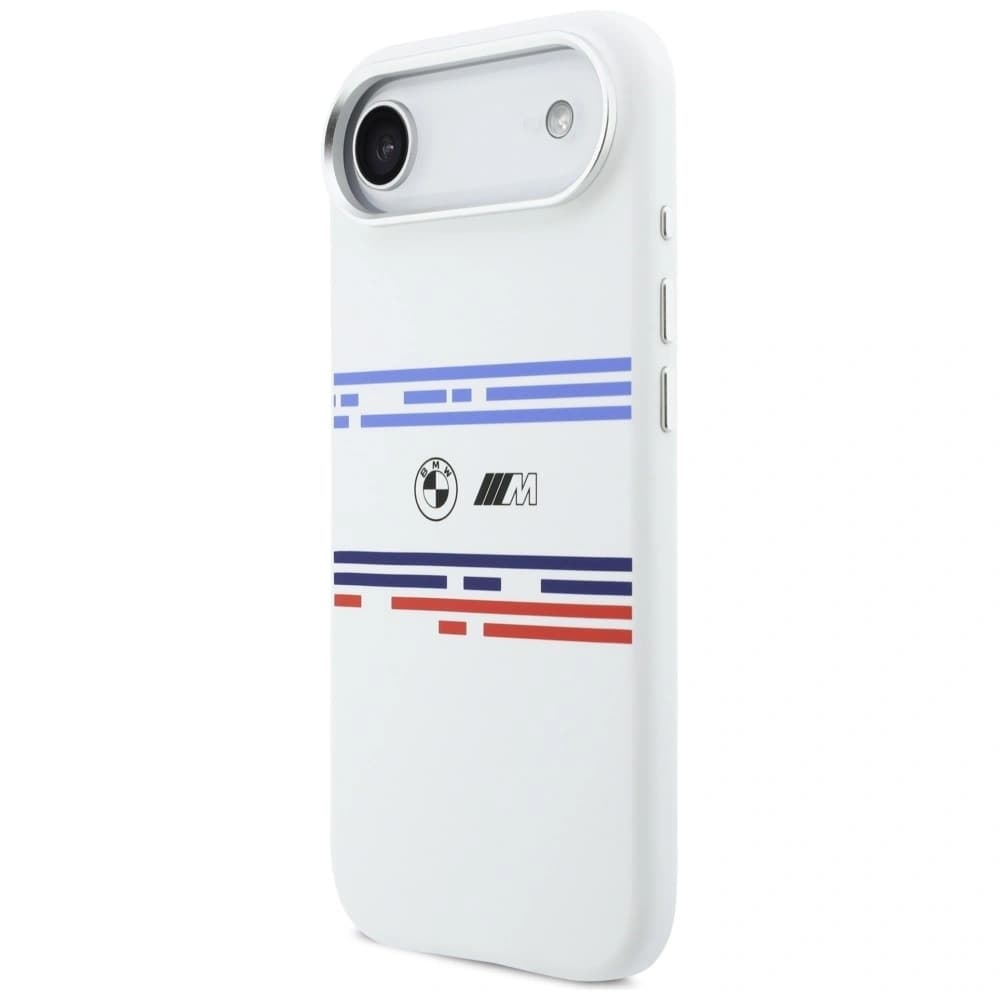 BMW M Silikon Horizontale Linie MagSafe Apple iPhone Air weiß - 2