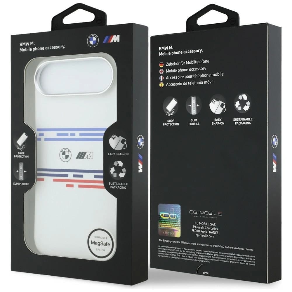 BMW M Silikon Horizontale Linie MagSafe Apple iPhone Air weiß - 8
