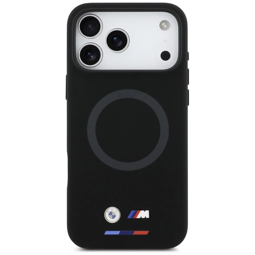 BMW M Silicon Logo MagSafe für Apple iPhone 17 Pro Max schwarz - 3