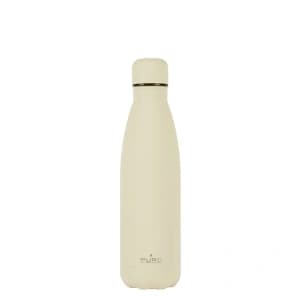 PURO ICON Thermal Stainless Steel Water Bottle 500ml (Beige) (Powder Coating)
