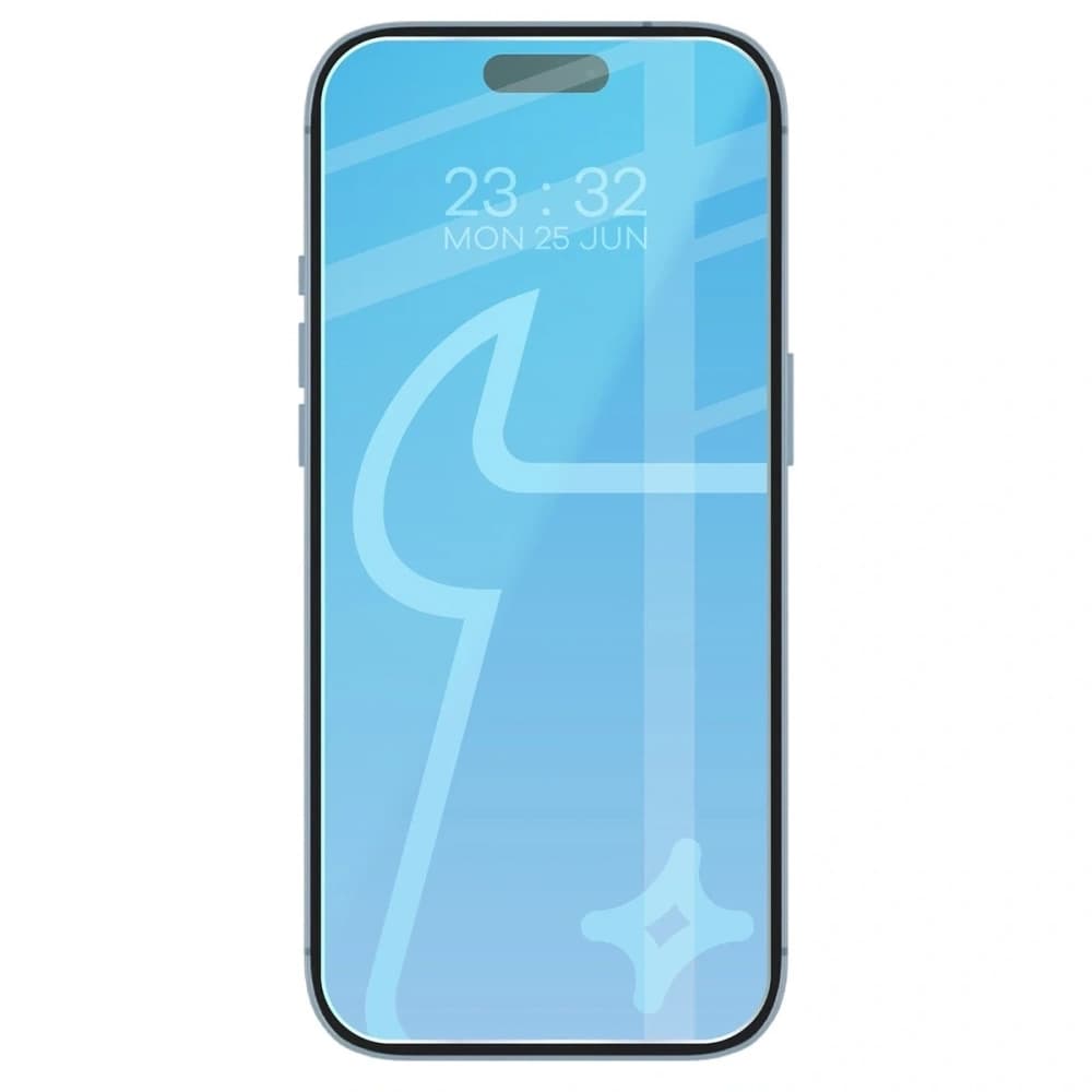 Elastyczne etui + 2x szkło hartowane Bizon Case Clear Pack do Apple iPhone Air - 8