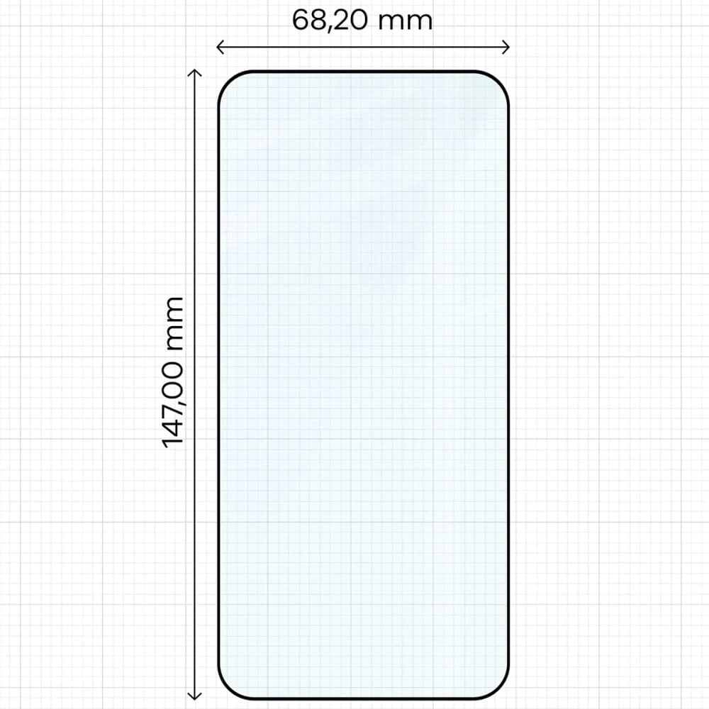 Bizon Glass Edge 2 Vivo X300 fekete keret - 2