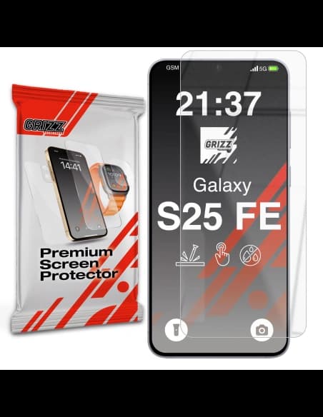 Szkło hybrydowe GrizzGlass HybridGlass do Samsung Galaxy S25 FE