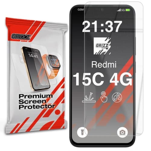 Szkło hybrydowe GrizzGlass HybridGlass do Xiaomi Redmi 15C 4G