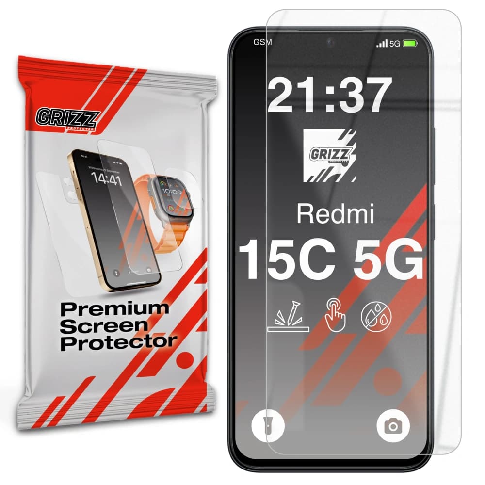 GrizzGlass HybridGlass Xiaomi Redmi 15C 5G - 1