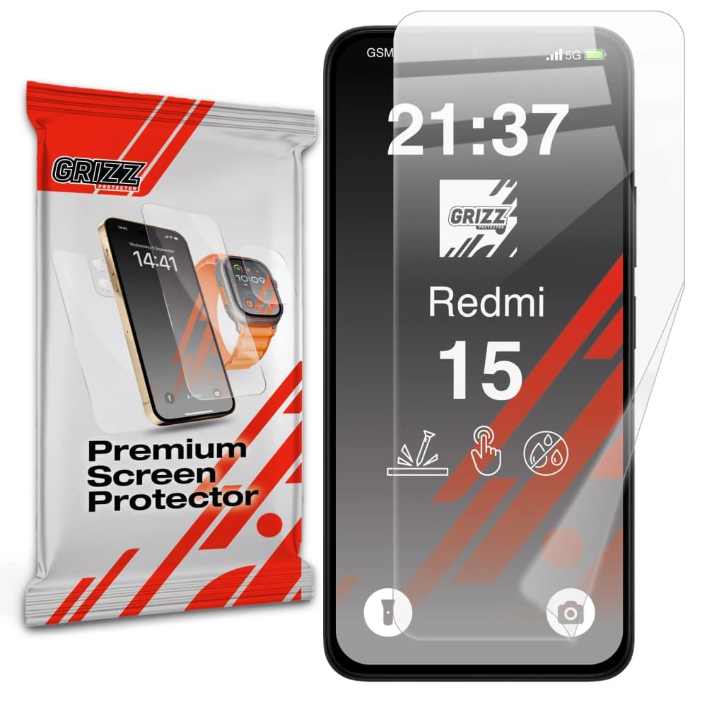 GrizzGlass CeramicFilm Xiaomi Redmi 15 - 1