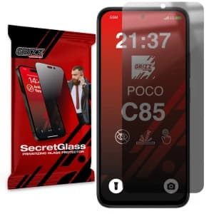 Matowe szkło prywatyzujące GrizzGlass SecretGlass do Xiaomi Poco C85 4G