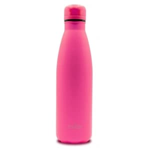 PURO ICON Fluo Thermal Stainless Steel Water Bottle 500ml (Fucsia) (Powder Coating)