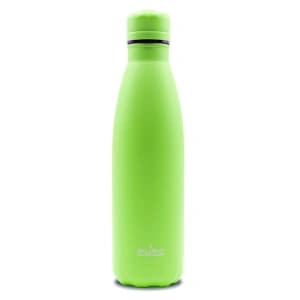 PURO ICON Fluo Thermal Stainless Steel Water Bottle 500ml (Green) (Powder Coating)