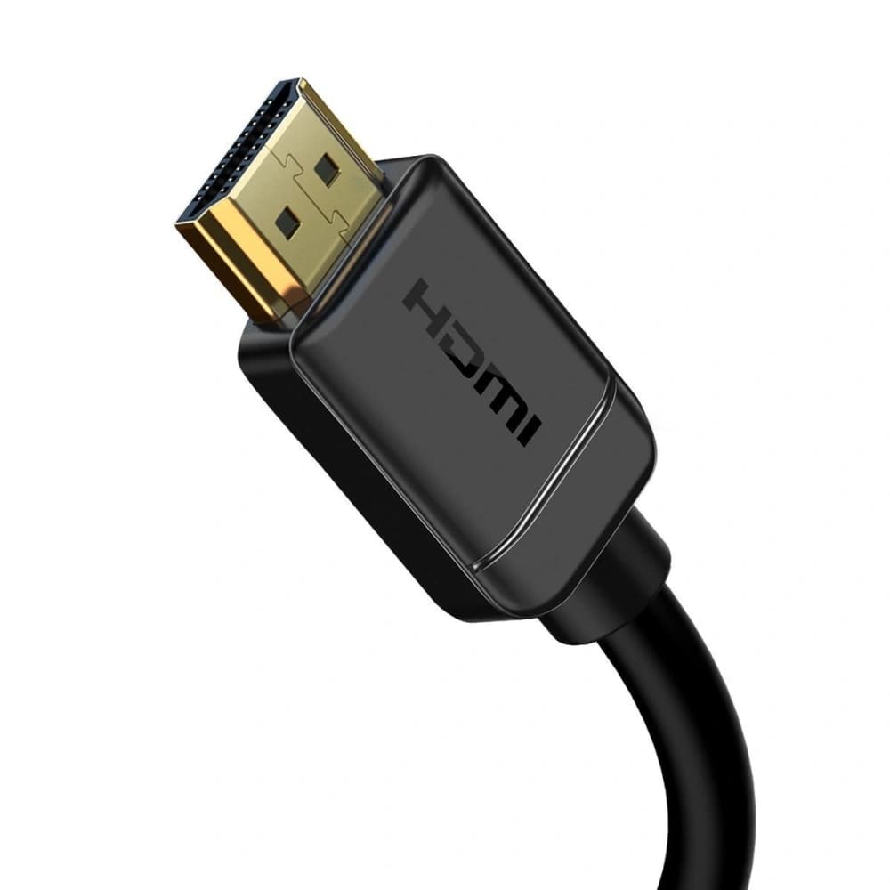 HDMI 2.0 kábel Baseus, 4K 60Hz, 3D, HDR, 18Gbps, 3m (fekete) - 2