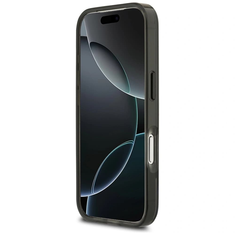 Etui BMW M IML Metal Buttons & Logo MagSafe do Apple iPhone 17 Pro czarno-niebieski - 5