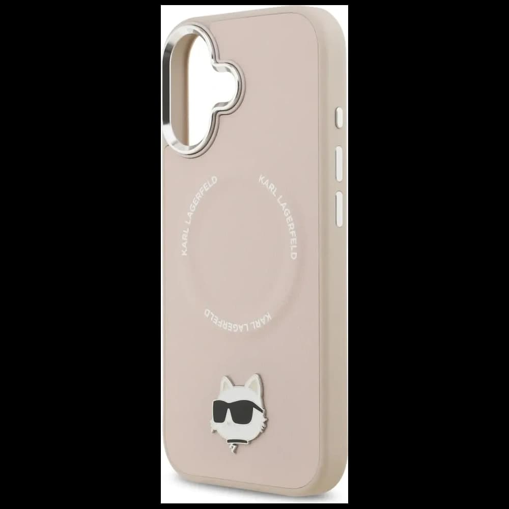 Etui Karl Lagerfeld Choupette Pin MagSafe do Apple iPhone 17 różowy - 7