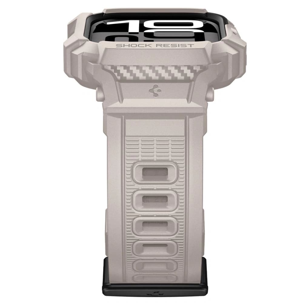 Spigen Rugged Armor Pro V2 Apple Watch 10 / 11 42mm Dune Beige - 6