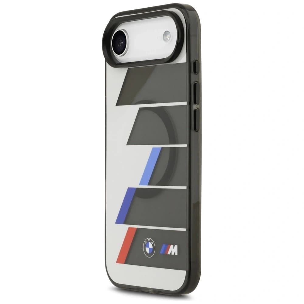 BMW M IML Metallknöpfe Tricolor Linien MagSafe Apple iPhone Air anthrazit - 2