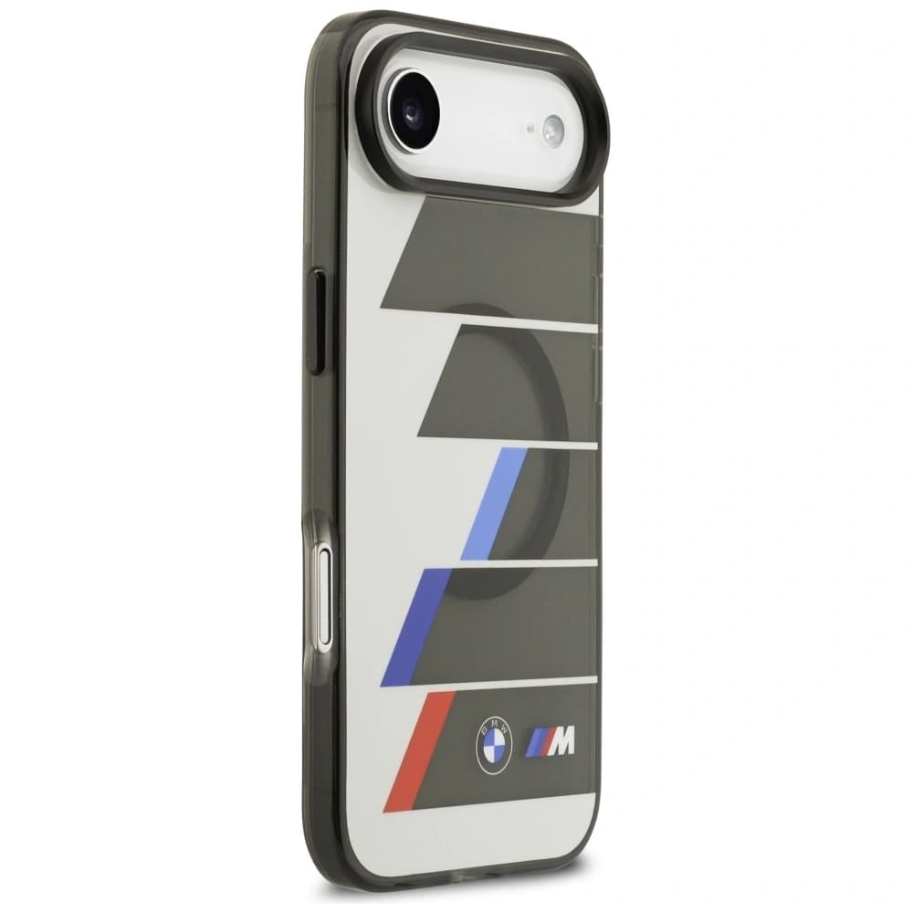 BMW M IML Metallknöpfe Tricolor Linien MagSafe Apple iPhone Air anthrazit - 4