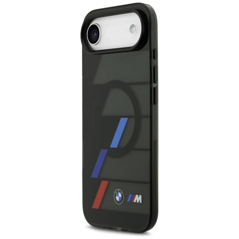 BMW M IML Metallknöpfe Tricolor Linien MagSafe Apple iPhone Air schwarz - 2