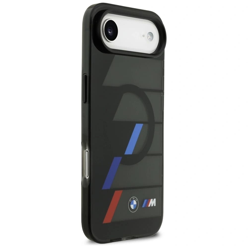 BMW M IML Metallknöpfe Tricolor Linien MagSafe Apple iPhone Air schwarz - 4