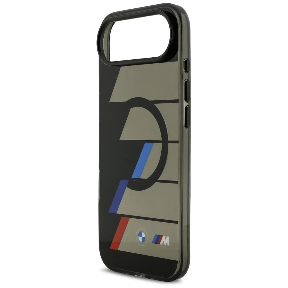 BMW M IML Metallknöpfe Tricolor Linien MagSafe Apple iPhone Air schwarz - 6