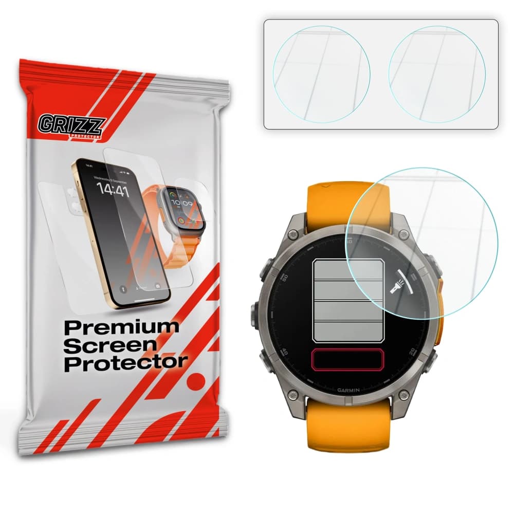 GrizzGlass HybridGlass Garmin Fenix 8 Pro - 1