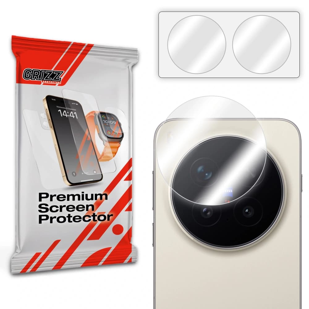 Szkło na aparat GrizzGlass HybridGlass Camera do Vivo X300 Pro - 1