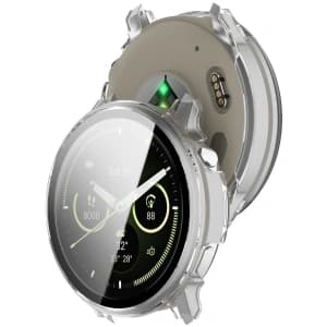 Bizon Case+Glass Uhr Garmin Venu 4 45mm klar