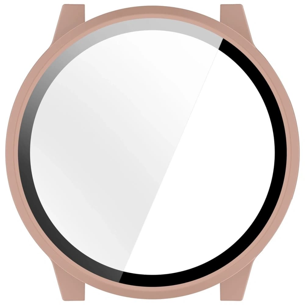 Bizon Case+Glass Uhr Garmin Venu 4 45mm pink - 8