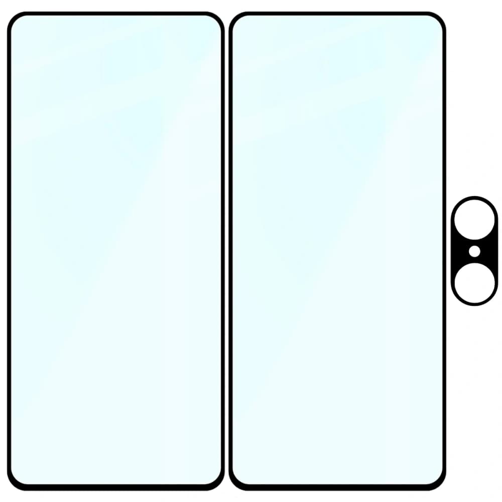 Bizon Edge Pack 2x kijátszó üveg + kamera üveg OnePlus Nord CE5 5G - 6