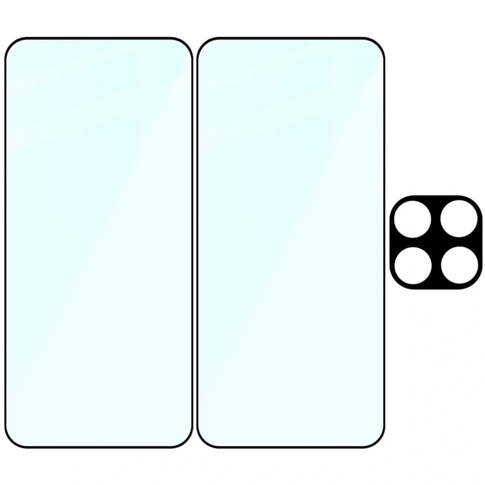Bizon Edge Pack 2x kijelző üveg + kamera üveg Xiaomi 15T - 6