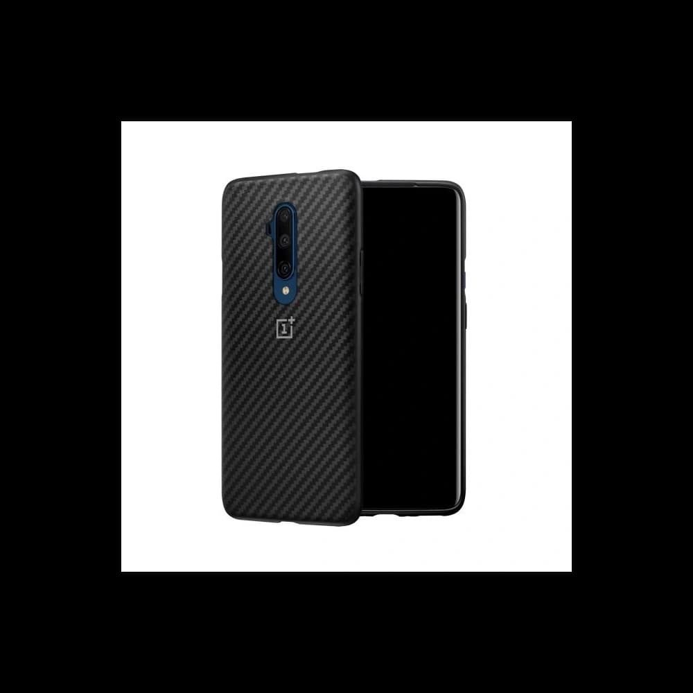 Etui OnePlus 7T Pro Karbon Bumper Case Czarne - 1