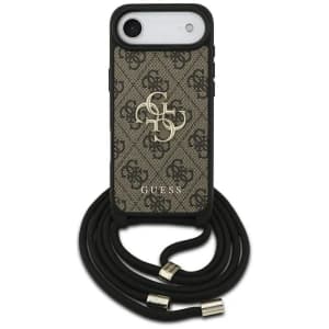 Vermute 4G Big Logo Cord Stap Crossbody Apple iPhone Air braun