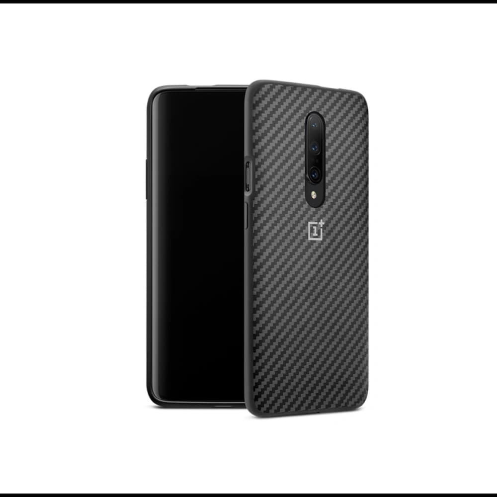 Etui OnePlus 7 Pro Karbon Bumper Case Czarne - 3