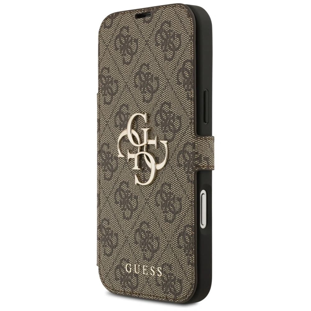 Guess Buch 4G Metall-Logo Apple iPhone 17 Pro Max braun - 2