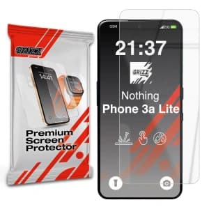 GrizzGlass HybridGlass Nothing Phone 3a Lite