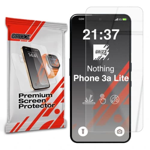 Szkło hybrydowe GrizzGlass HybridGlass do Nothing Phone 3a Lite