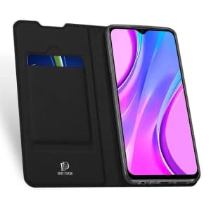 DuxDucis Tasche SkinPro Redmi 9 Schwarz