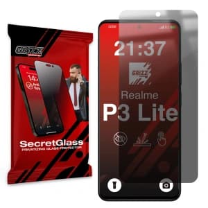 GrizzGlass Matte SecretGlass Realme P3 Lite