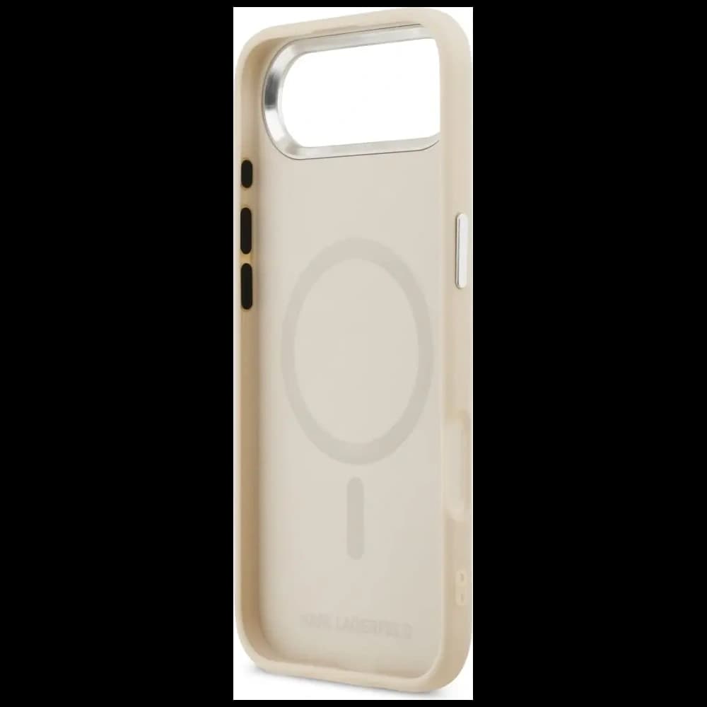 Karl Lagerfeld Karl & Choupette Pins MagSafe Apple iPhone Air beige - 7