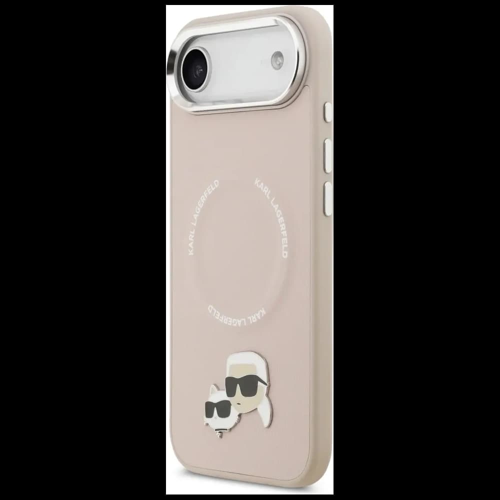Karl Lagerfeld Karl & Choupette Pins MagSafe Apple iPhone Air rosa - 2