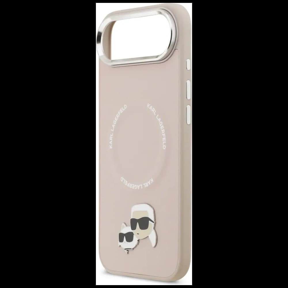 Karl Lagerfeld Karl & Choupette Pins MagSafe Apple iPhone Air rosa - 6
