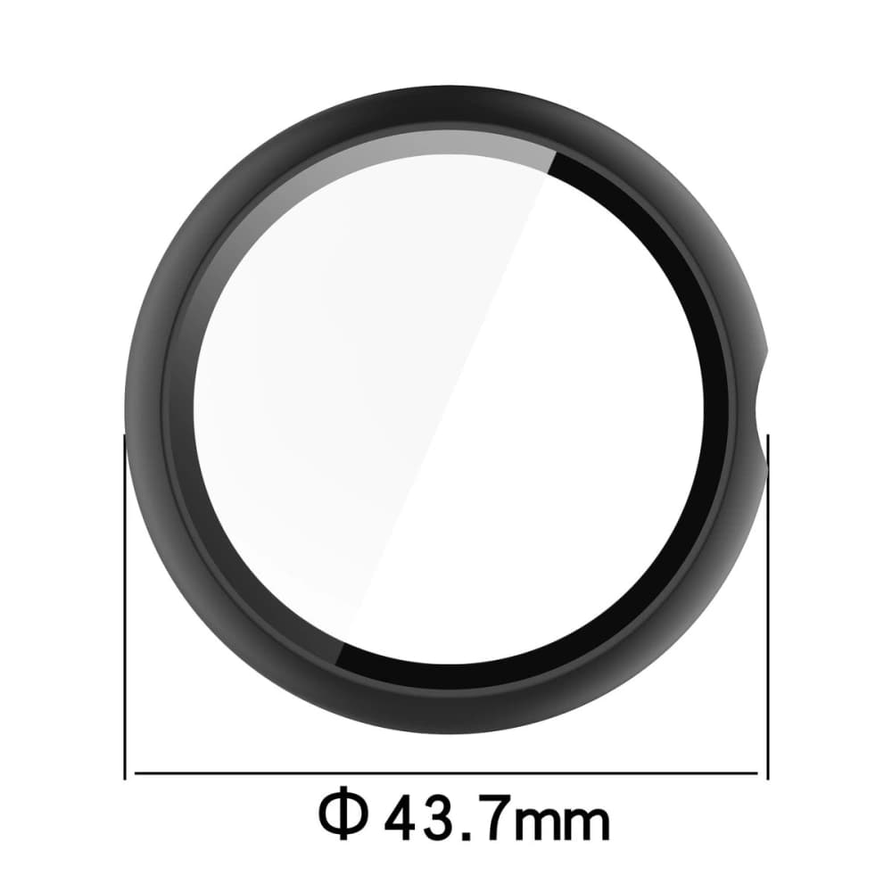 Bizon Case+Glass Watch Google Pixel Watch 4 41mm matte black - 2