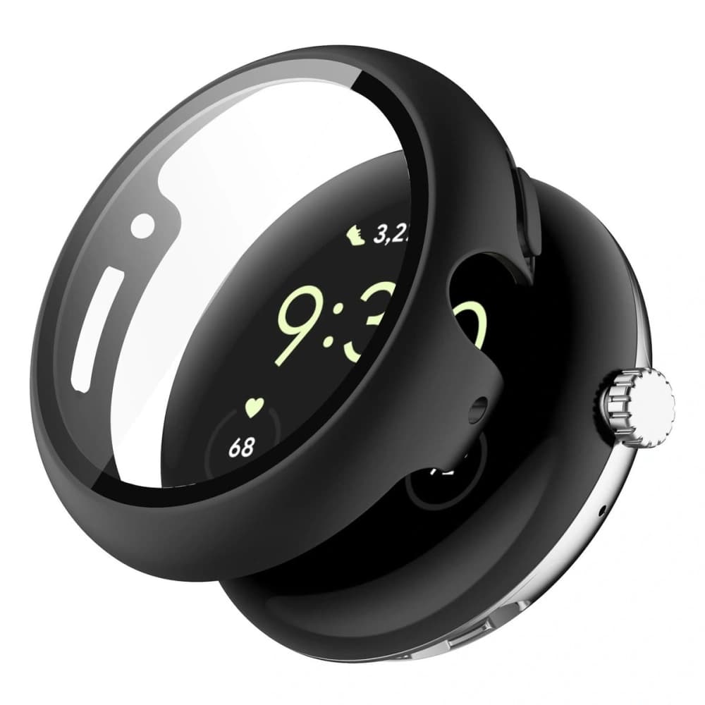 Bizon Case+Glass Watch Google Pixel Watch 4 41mm matte black - 3