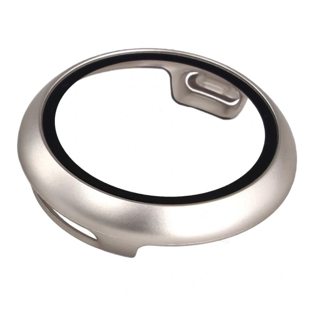 Bizon Case+Glass Uhr Google Pixel Watch 4 41mm satinierte Champagner - 7