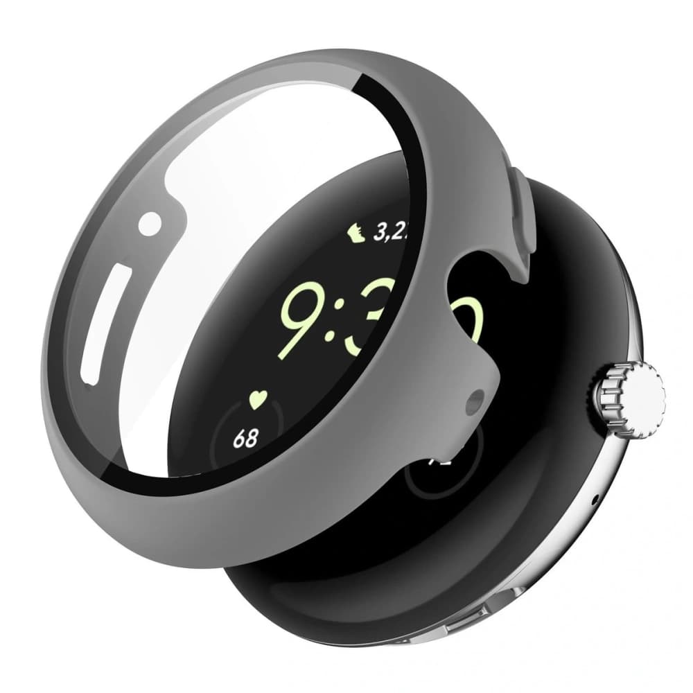 Bizon Case+Glass Watch Google Pixel Watch 4 41mm matte grey - 4