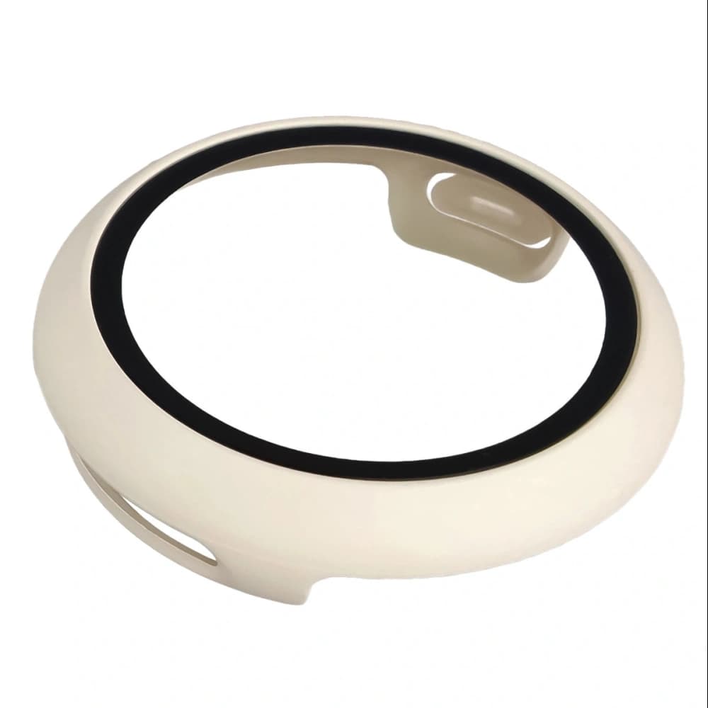 Bizon Case+Glass Uhr Google Pixel Watch 4 41mm matt beige - 8